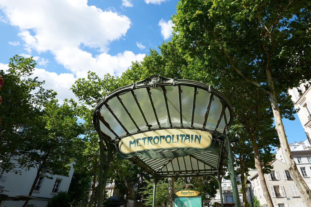Maison Lepic Montmartre Paris Bagian luar foto